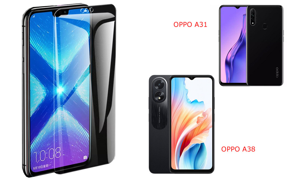 Защитное стекло NeoGlass для OPPO A31, OPPO A38 – ультрапрозрачное и устойчивое Киев - изображение 2