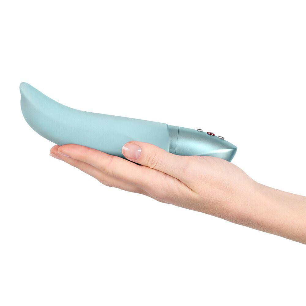 Вібратор Fun Factory Diva Dolphin Ice Blue, 10 режимів роботи, на батарейках Sex Aura Київ - фото 7