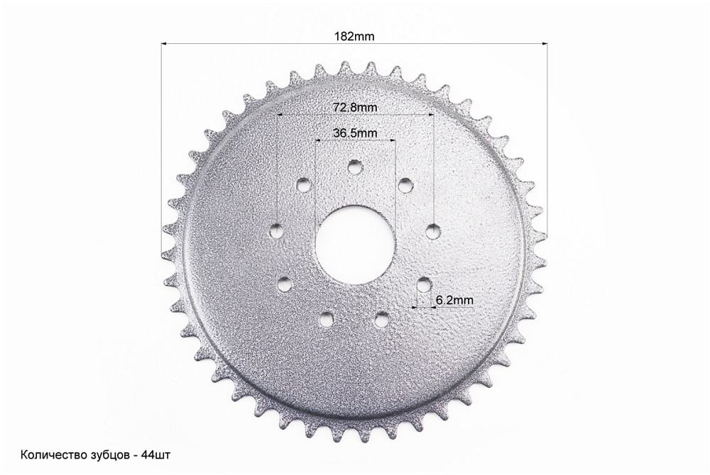 Зірка задня на веломотор 415Н-44T Київ - фото 2