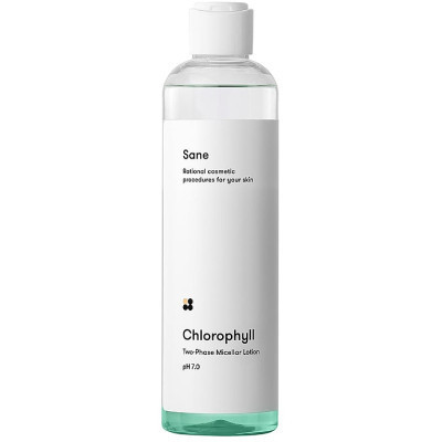 Мицеллярная вода Sane Chlorophyll Two-Phase Micellar Lotion Двухфазная 250 мл (4820266830342) Винница - изображение 1