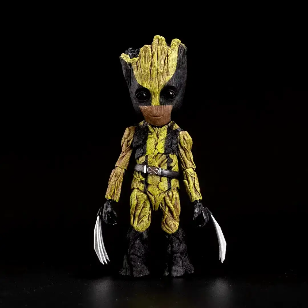 Фигурка персонаж Грут в костюме Росомахи Стражи Галактики (26 см) Винница - изображение 3