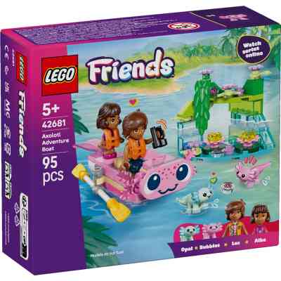 Конструктор LEGO Friends Приключенческая лодка «Аксолотль» (42681) Винница