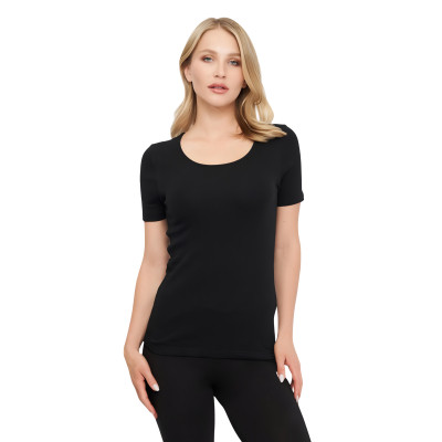 Футболка Kappa T-shirt Mezza Manica Girocollo K2506 Nero чорний S (8016279473805) Вінниця - фото 1