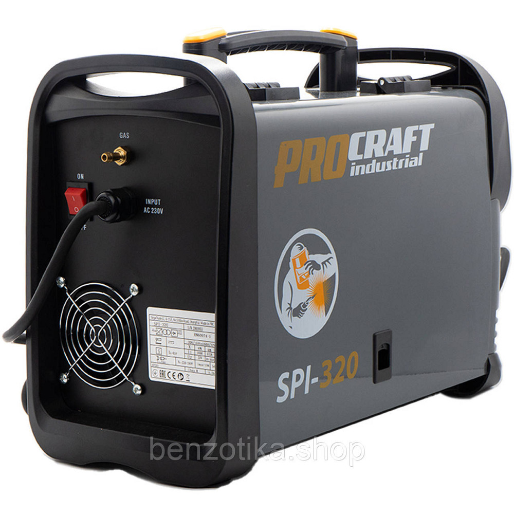 Інверторний зварювальний напівавтомат Procraft SPI320 New Київ - фото 6