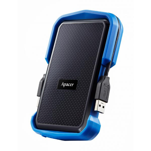 Зовнішній жорсткий диск PHD External 2.5'' Apacer USB 3.1 AC631 1TB Black/Blue (color box) Київ - фото 3