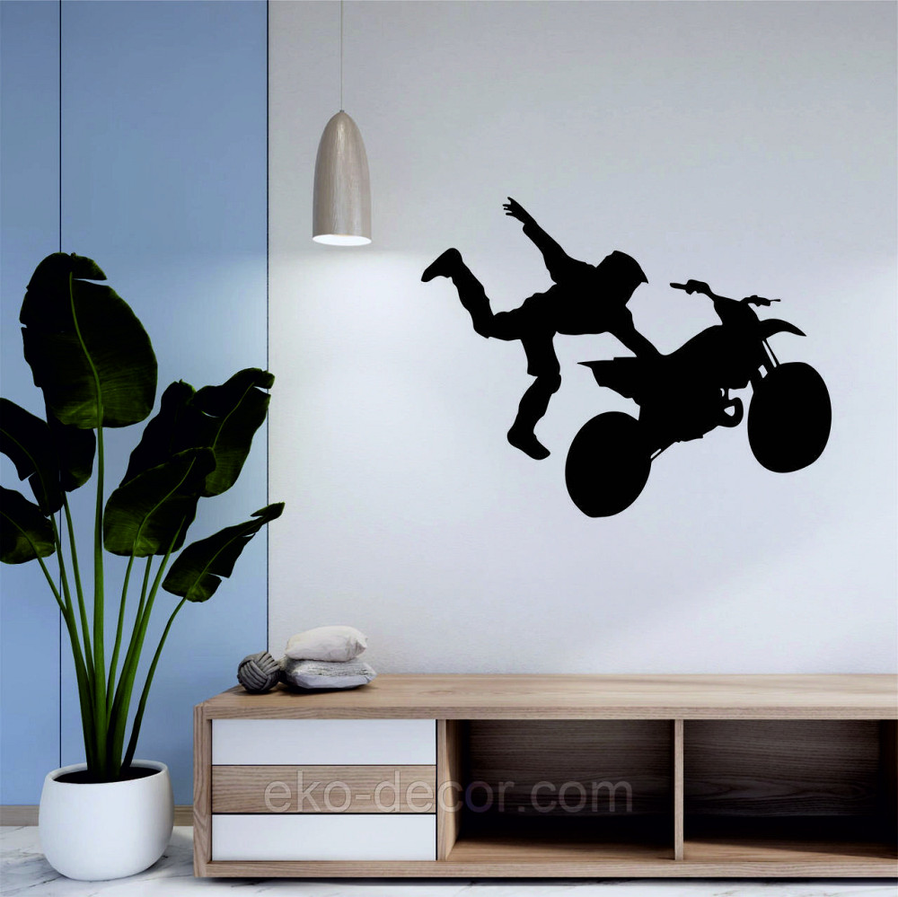 Декоративне настінне Панно «Мотофрістайл», Декор на стіну Київ - фото 6