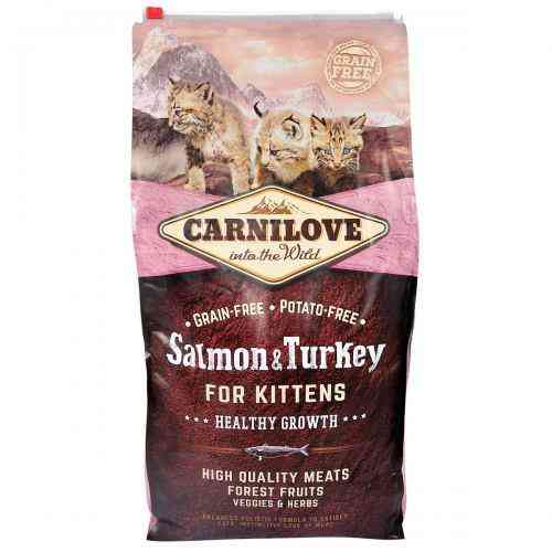 Сухий корм Carnilove Cat Salmon & Turkey для кошенят, лосось та індичка, 6 кг Київ