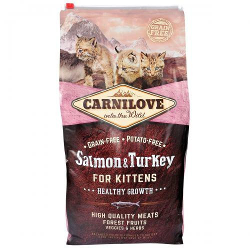 Сухий корм Carnilove Cat Salmon & Turkey для кошенят, лосось та індичка, 6 кг Київ - фото 3