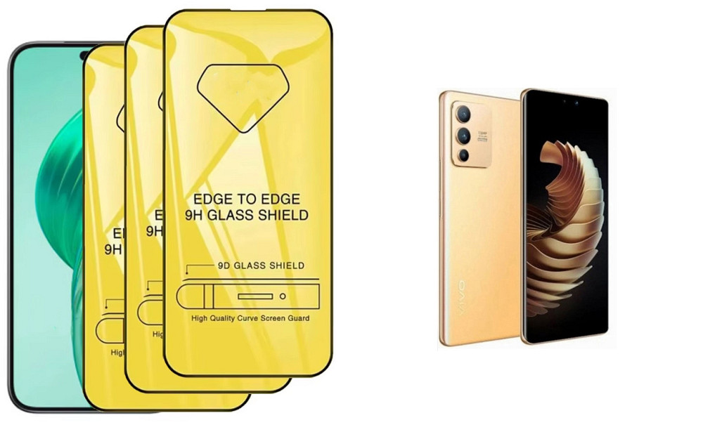 Захисне скло DefenzoGlass для Vivo V23 5G – подвійна міцність Київ - фото 3