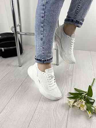 EMELI Кросівки жіночі EMELI 914/4 ST білі (весна-осінь, шкіра натуральна) (3295) Коломия