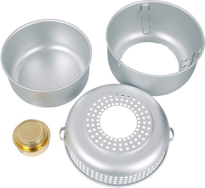 Туристический Набор Посуды с чайником и горелкой на 6 персон Mil-Tec от Sturm (14700500) Алюминий Нововолынск - изображение 2