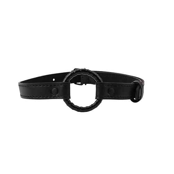 Кляп-кольцо Chisa Fierce Euphoria O-Ring Gag, черный Sex Aura Киев