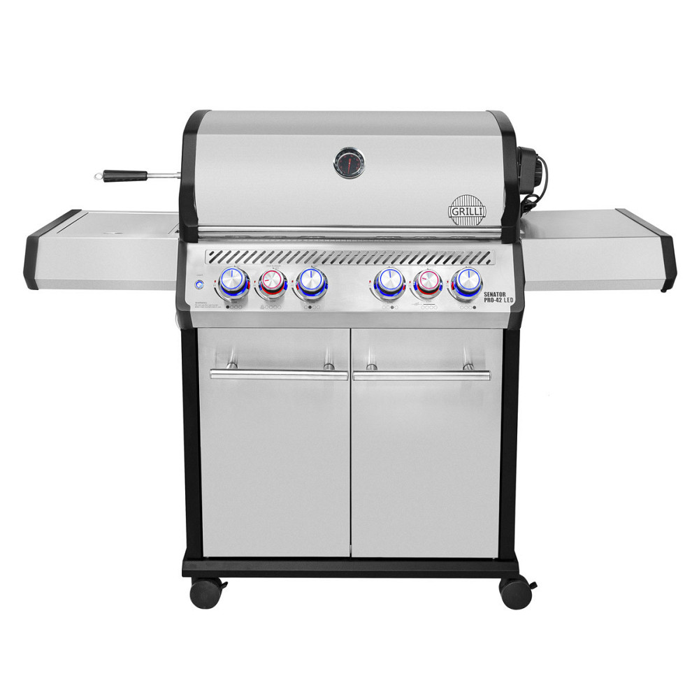 Газовий гриль Senator Pro-42 LED з системою BBQ Block Fire GRILLI 701477 Код: 013763 Рівне - фото 11