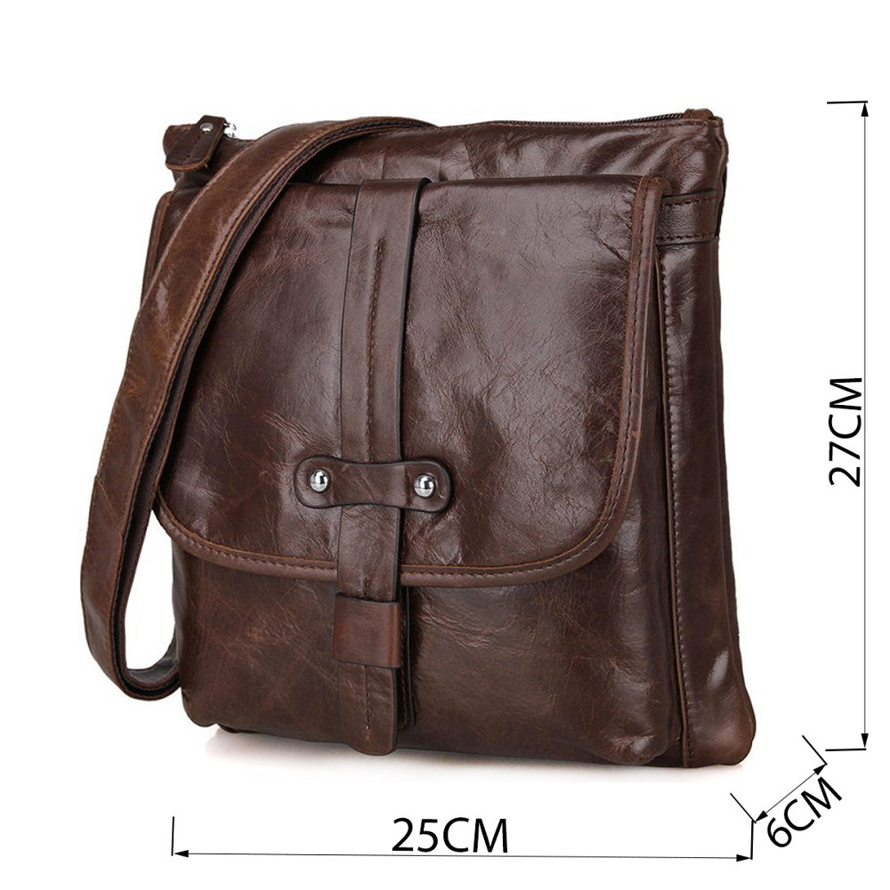 Сумка чоловіча Коричнева (Vintage) Київ - фото 8