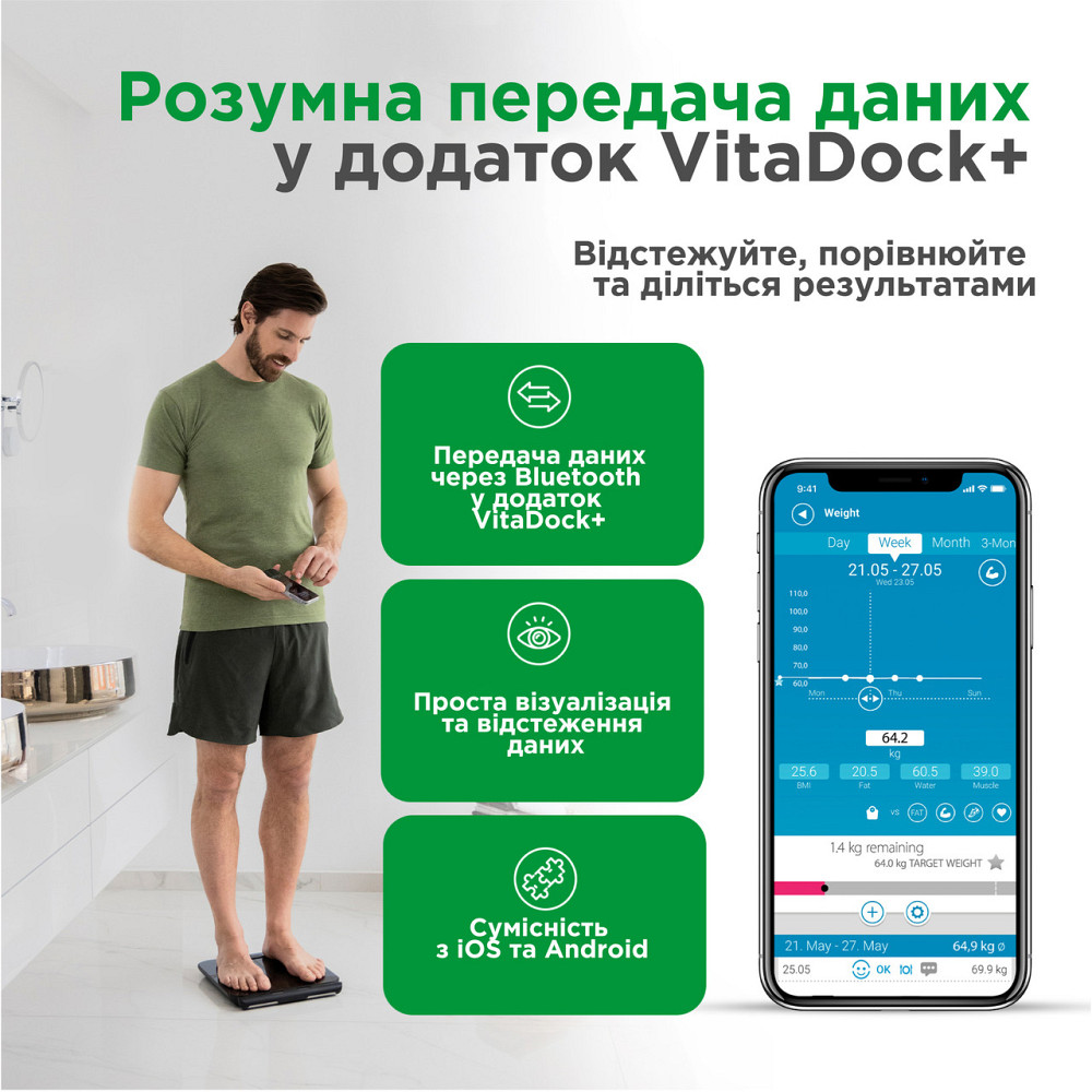 Смарт-ваги Medisana BS 850 Дніпро - фото 2