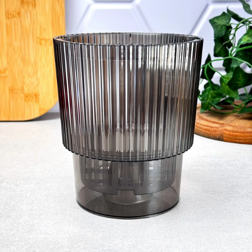 Вазон "Стелла" для орхідей з дренажем 13*15см. (корич. пр.) Житомир