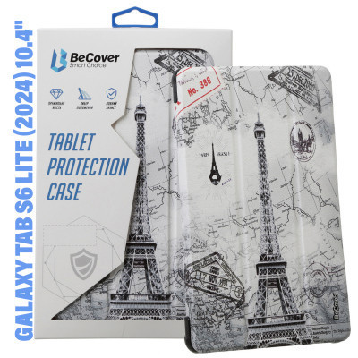 Чехол для планшета BeCover Smart Case Samsung Tab S6 Lite (2024) 10.4" P620/P625/P627 Paris (710831) Винница - изображение 1
