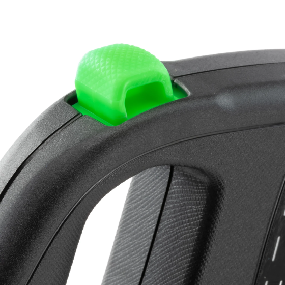 Поводок - рулетка для собак с шнуром Ferplast Flippy One Reflex Cord (Ферпласт Флиппи Ван) 17.6 х 3.6 х 12.1 см - 5м/до 35 кг - L, Салатовый Запорожье