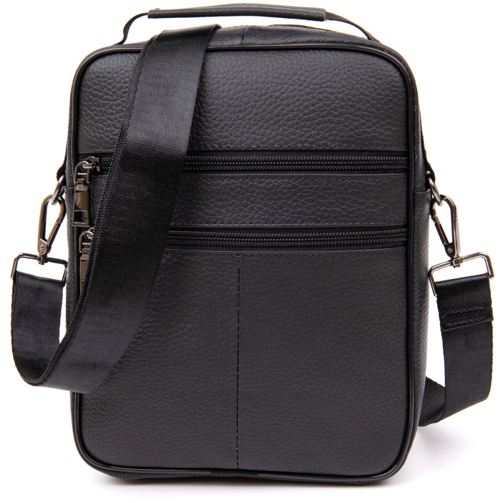Мессенджер чоловічий вертикальний Vintage 20393 Чорний Київ - фото 10