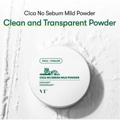 Пудра для лица VT Cosmetics Cica No Sebum Mild Powder Матувальна 5 г (8809695674273) Винница - изображение 4