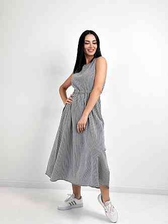 Довга літня сукня "Айріс" оптом | Норма и батал | Розпродаж моделі Київ