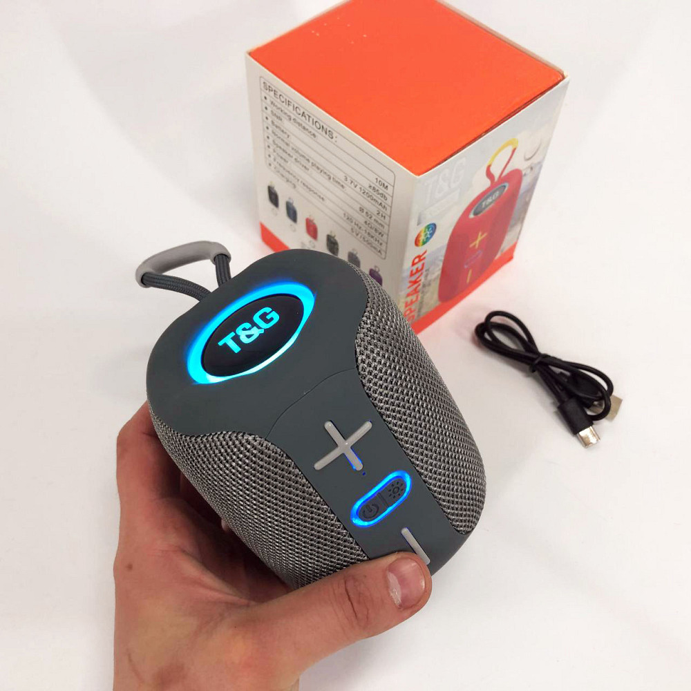 Акустические колонки для дома TG658, Колонка с подсветкой и светомузыкой, Bluetooth музыкальная колонка BS-45 Львов - изображение 15