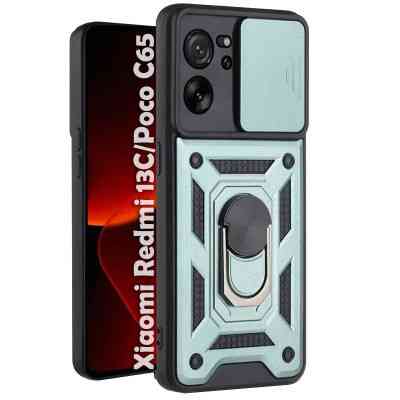 Чохол до мобільного телефона BeCover Military Xiaomi Redmi 13C / Poco C65 Dark Green (710563) Вінниця