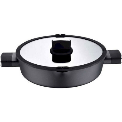 Сотейник Bergner Ion plus з кришкою 28 см (BG-35913-BK) Винница - изображение 2