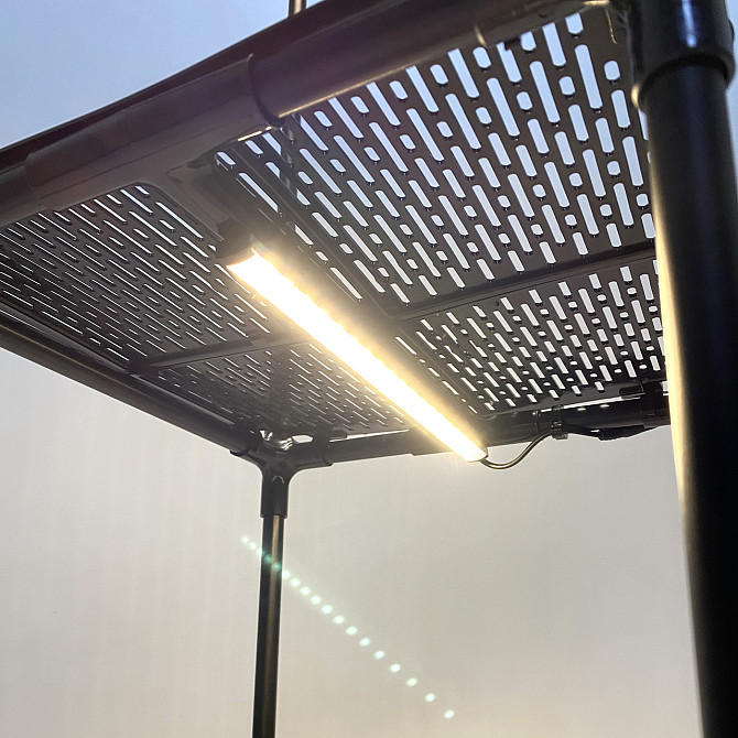 Полка  для цветов с подсветкой Cornetta Light. Угловая напольная высокая подставка для растений с фи Бориспіль - фото 8