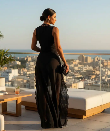 Женский раздельный купальник тройка Черный S Харьков