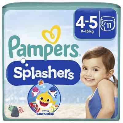 Подгузники Pampers для плавания Splashers Размер 4-5 (9-15 кг) 11 шт (8001090698384) Винница