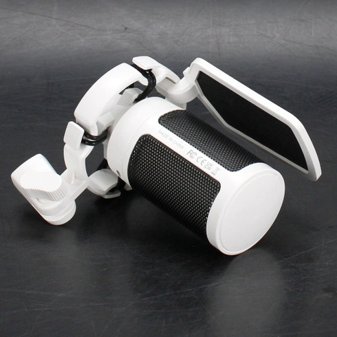 Мікрофон конденсаторний ігровий з поп-фільтром білий Fifine A6W RGB Ampligame Київ - фото 8