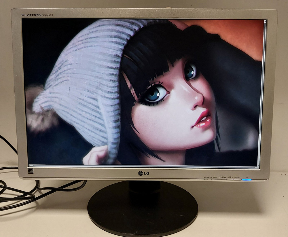 Монітор 22" LG W2242TE-DF Silver-Black (товар вживаний) Луцьк - фото 2