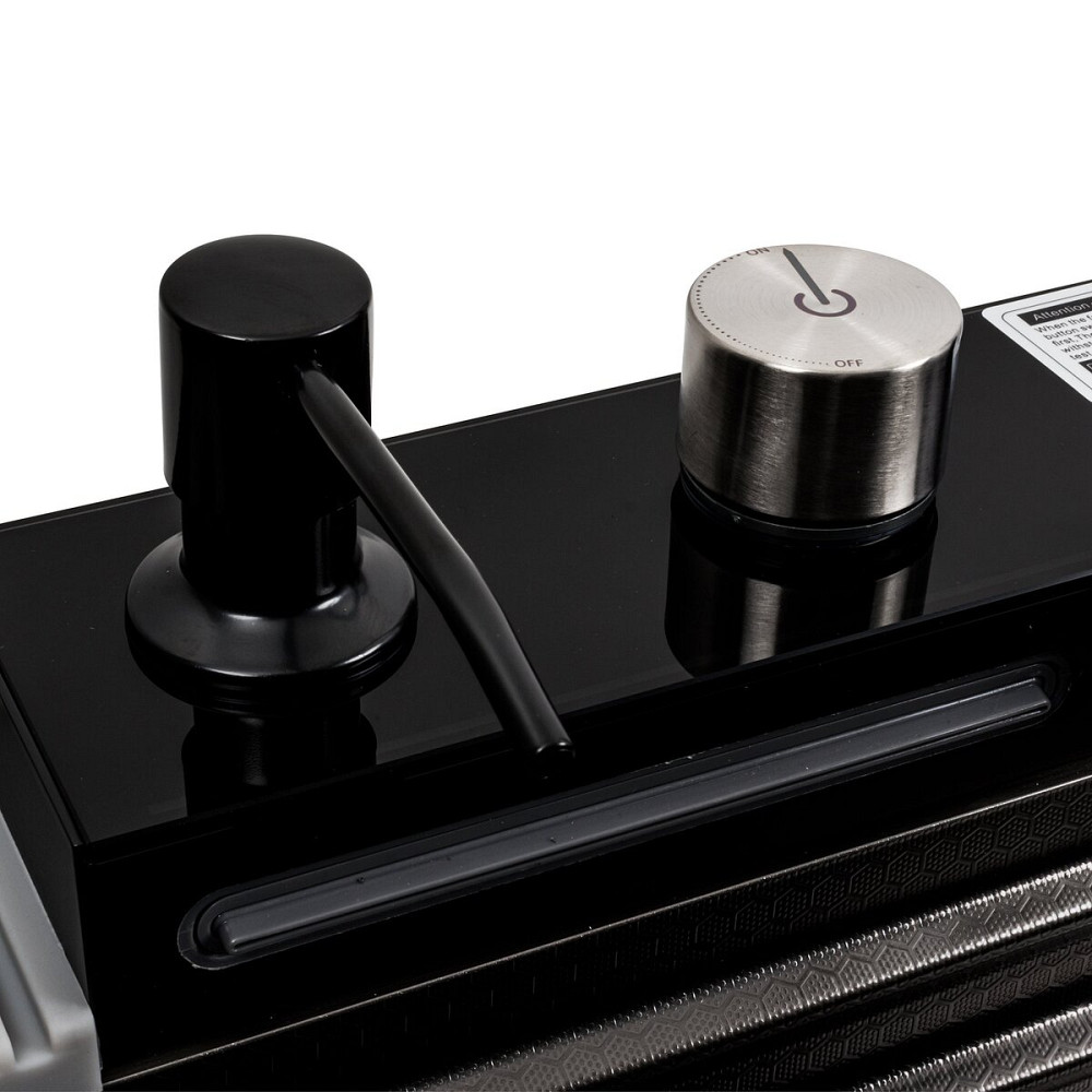 PLATINUM Кухонна мийка 75*45М PVD чорна Platinum Handmade "Водоспад" Киев - изображение 5