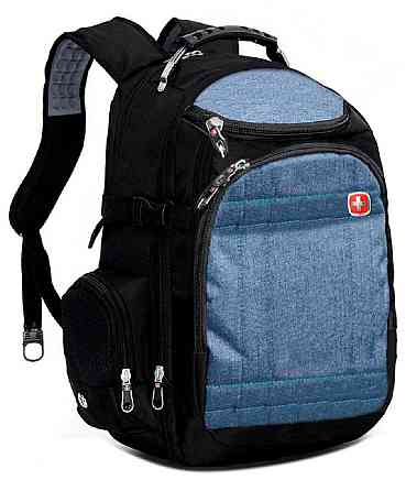 Рюкзак SWR 559376C 30л 48x33x17 чорно-синій Київ