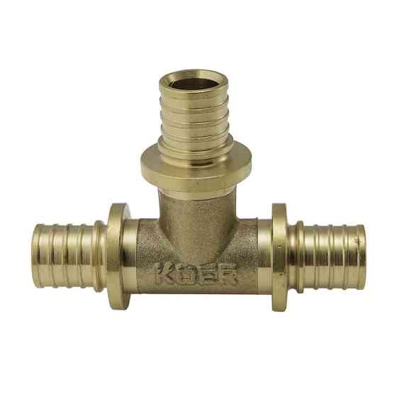 Трійник рівнопрохідний Koer KA.T25 -25(3.5mm) x25(3.5mm) x 25(3.5mm) (KR4886) Київ
