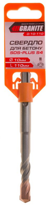 GRANITE Свердло для бетону GRANITE SDS-PLUS S4 10х110 мм 0-10-110 Коломия - фото 4