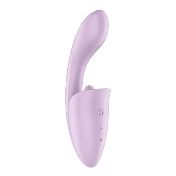 Вагінально-кліторальний вібратор Satisfyer Tongue Expert з язичком Львів