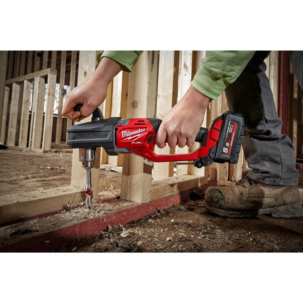Дриль кутовий акумуляторний MILWAUKEE M18 CRAD2-0X (30Нм) (каркас+HDкейс) Одеса - фото 9