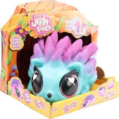 Интерактивная игрушка Jiggly pets Ежик голубой (6337831) Винница