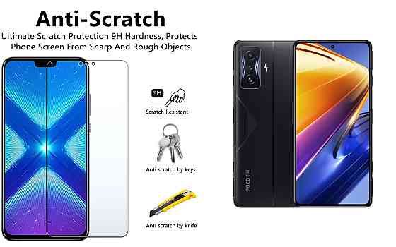 Защитное стекло NeoGlass для Poco F4, Poco F4 GT – ультрапрозрачное и устойчивое Киев