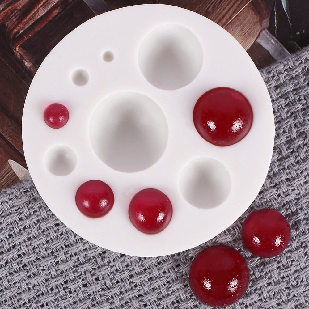 Молд кондитерський Напівсфери 68 мм сірий Київ - фото 8