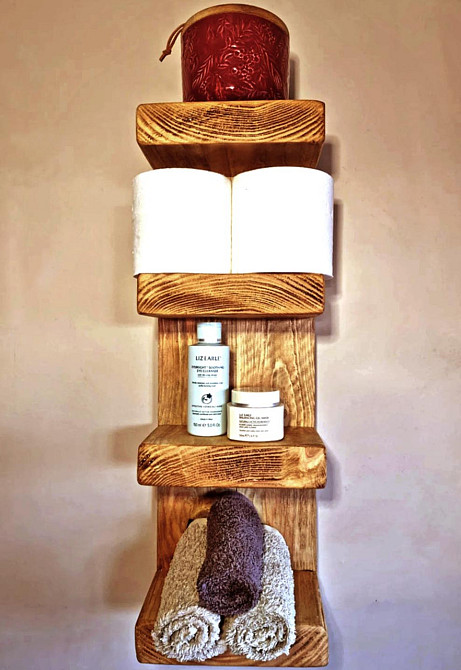 Полиця для ванної "Цилові" сієна Миколаїв - фото 1