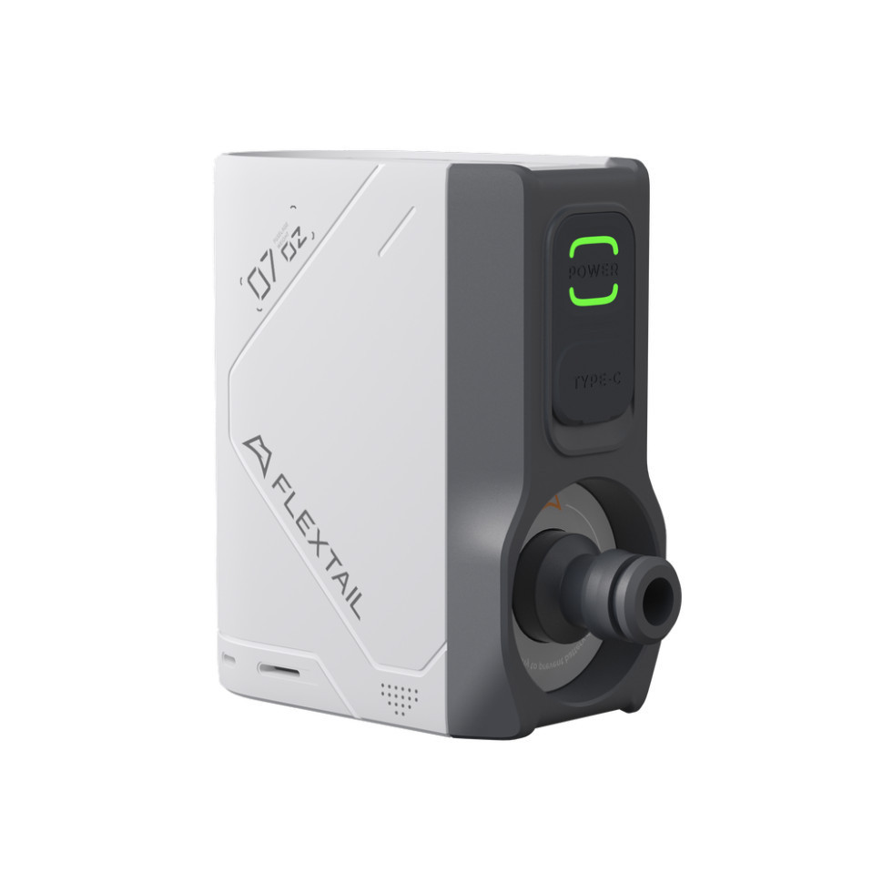 Душ портативний з насосом на акумуляторі Flextail Tiny Shower, білий Київ - фото 2