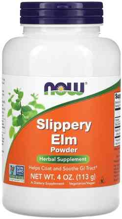 Ковзний в'яз Now Foods Slippery Elm 113 грам Київ