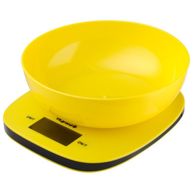 Весы кухонные Erstech VKS-517 yellow Винница - изображение 1