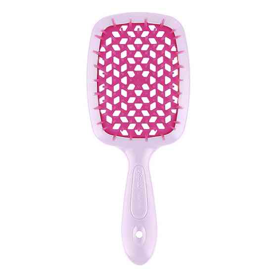 Гребінець Small Super Brush лавандова з фуксією Janeke Вінниця