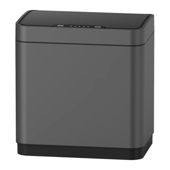 Відро для сміття сенсорне прямокутне Koer TC-020312-07 12 л колір графіт (KR5587) Київ