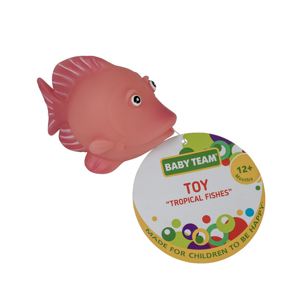 Дитяча іграшка для купання "Бризкаючі тропічні рибки" 8751_рожева Вінниця - фото 1