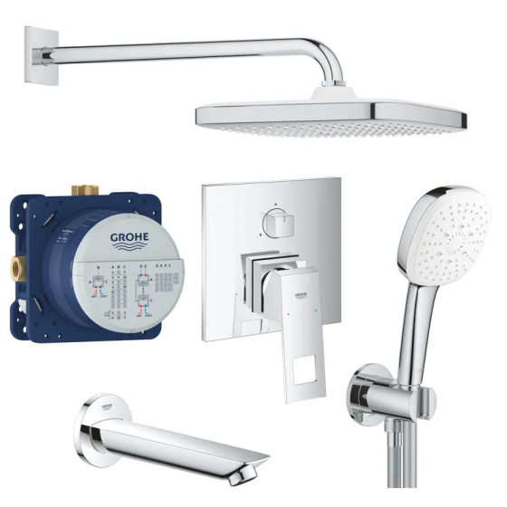 Набір для комплектації вани Grohe Eurocube з Tempesta Cube 250   ( UA26417SC0 ) 23858 Харків